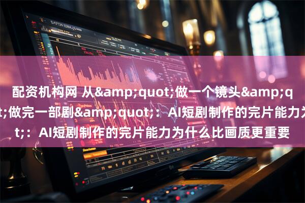 配资机构网 从"做一个镜头"到"做完一部剧":AI短剧制作的完片能力为什么比画质更重要